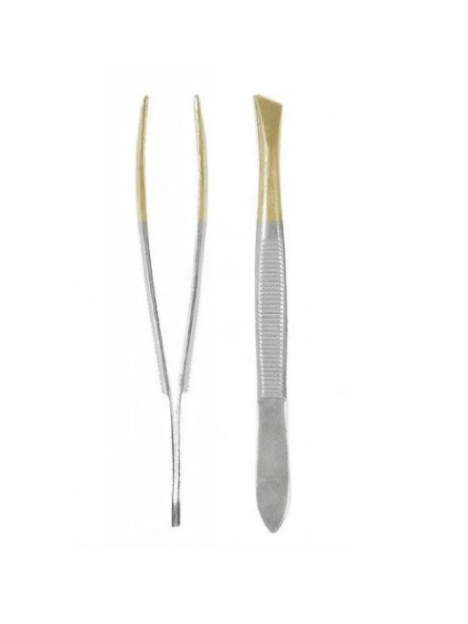 TITANIA PINCE A EPILER INOX DORE