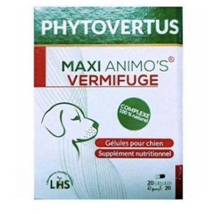 VERMIFUGE MAXI ANIMO'S 20 GÉLULES