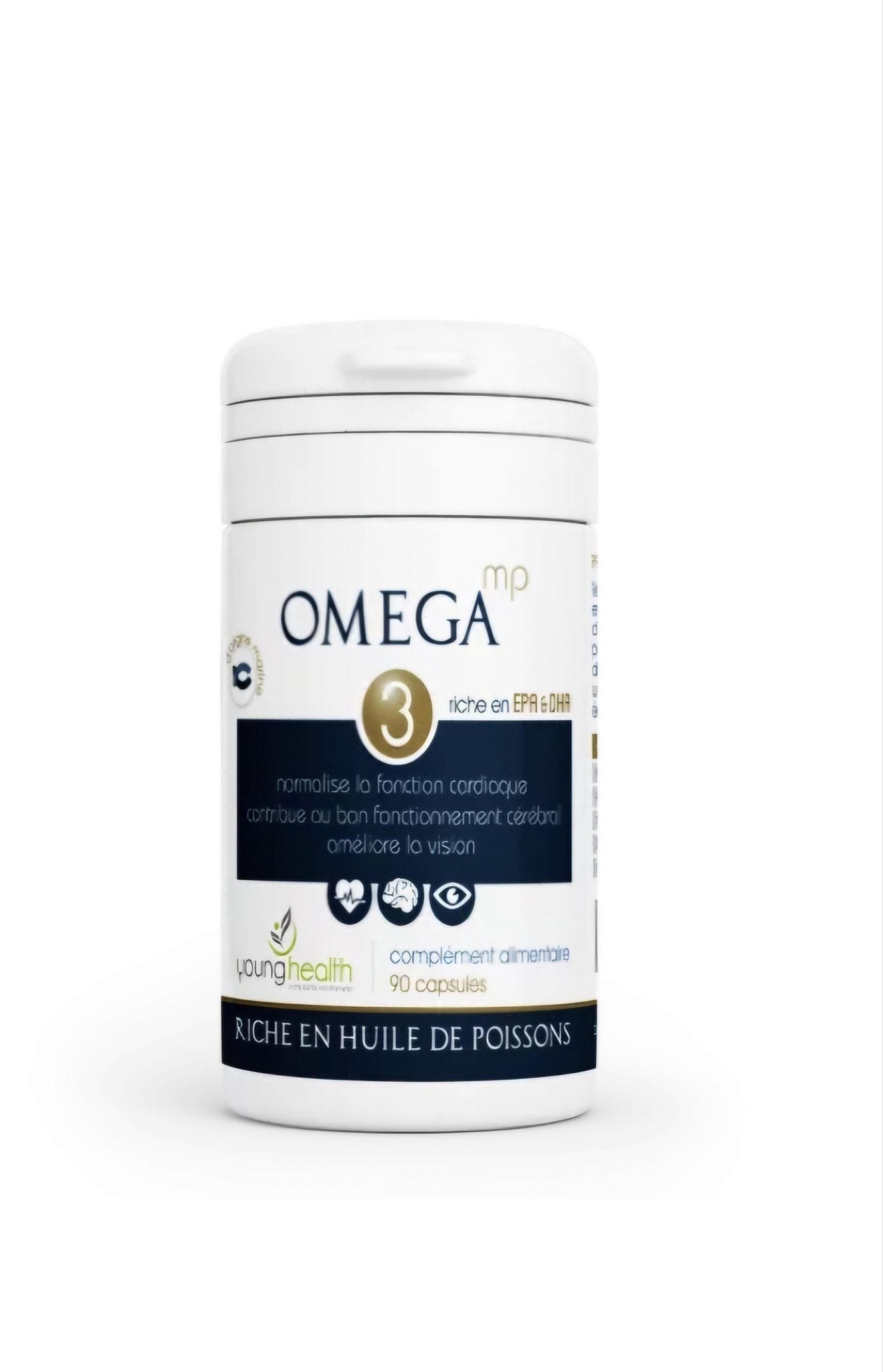 YOUNG HEALTH OMEGA 3 GEL B/90
