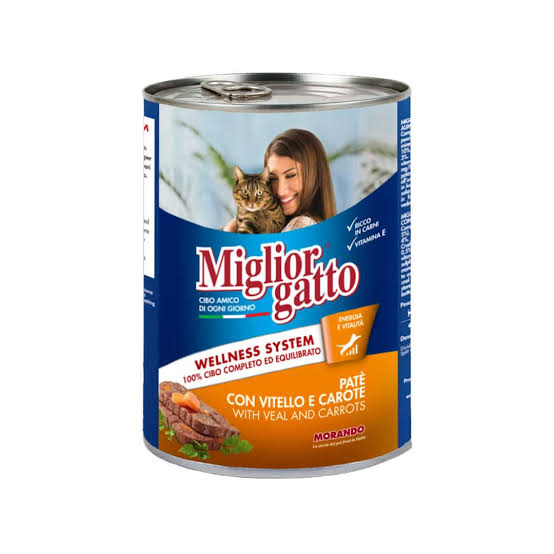 Miglior gatto Paté Vitello/Carote b