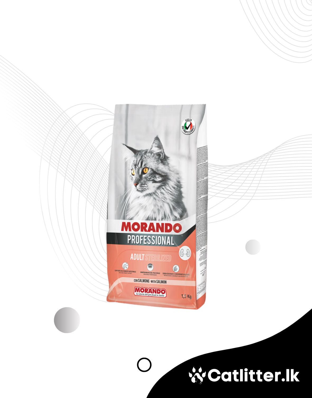 Miglior gatto professionnel salmone