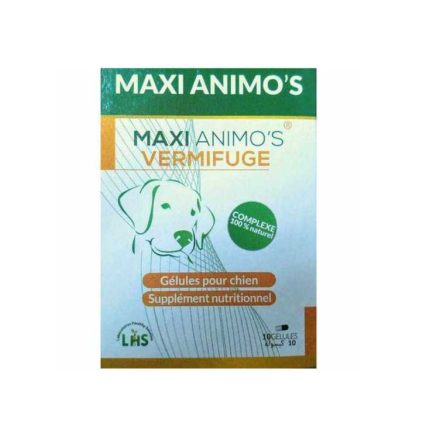 VERMIFUGE MAXI ANIMO'S 10 GÉLULES