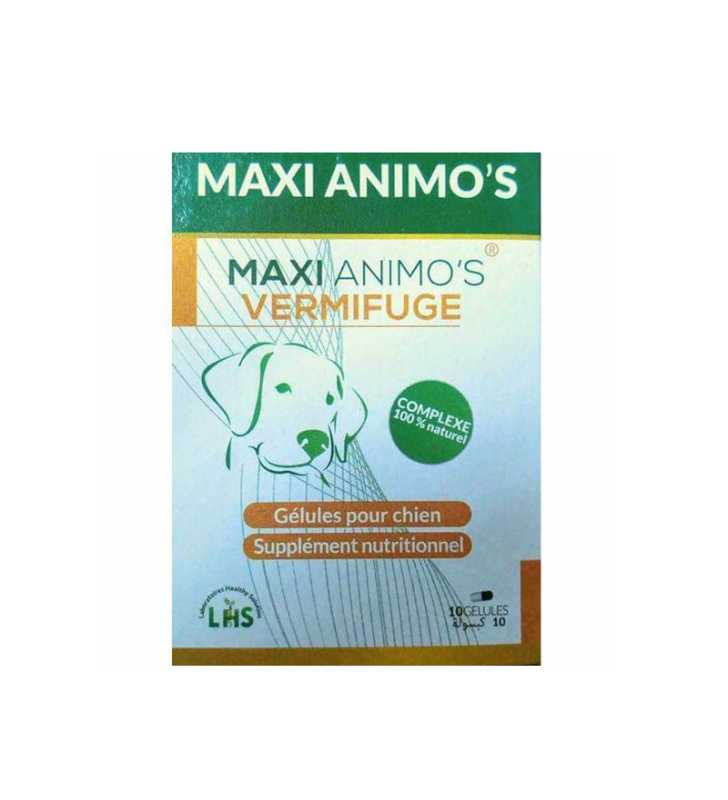 VERMIFUGE MAXI ANIMO'S 10 GÉLULES
