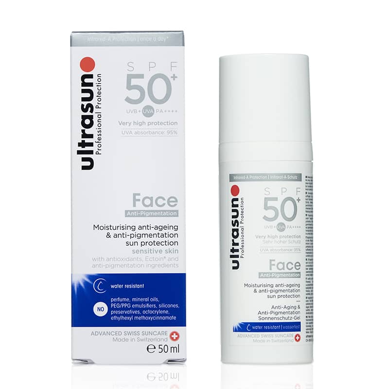 ULTRASUN ECRAN GEL ANTIPIGMENT SPF
