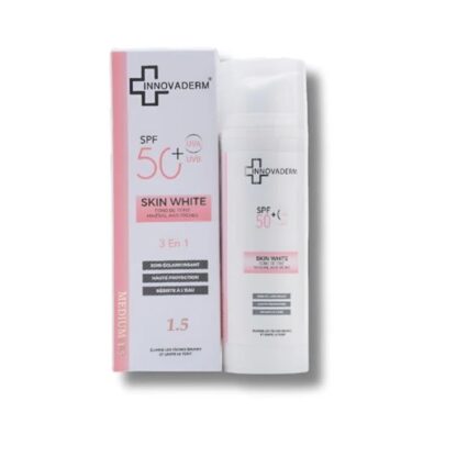 INNOVADERM SKIN WHITE - FOND DE TEINT MINERAL ANTI TACHES Medium 1.5