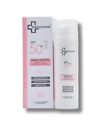 INNOVADERM SKIN WHITE - FOND DE TEINT MINERAL ANTI TACHES 02 SAND