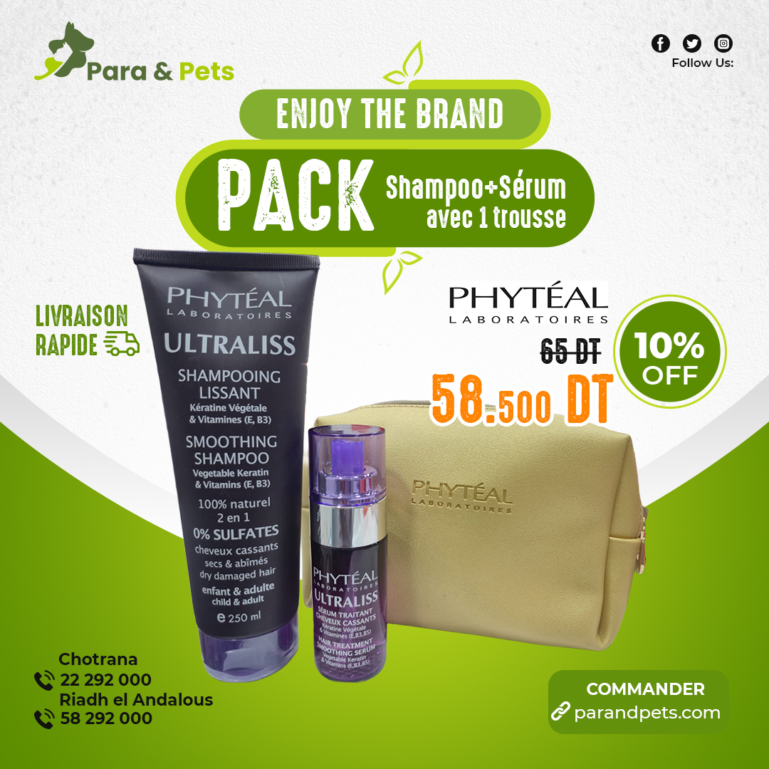 PHYTÉAL Pack Soins Lissants à La Kératine