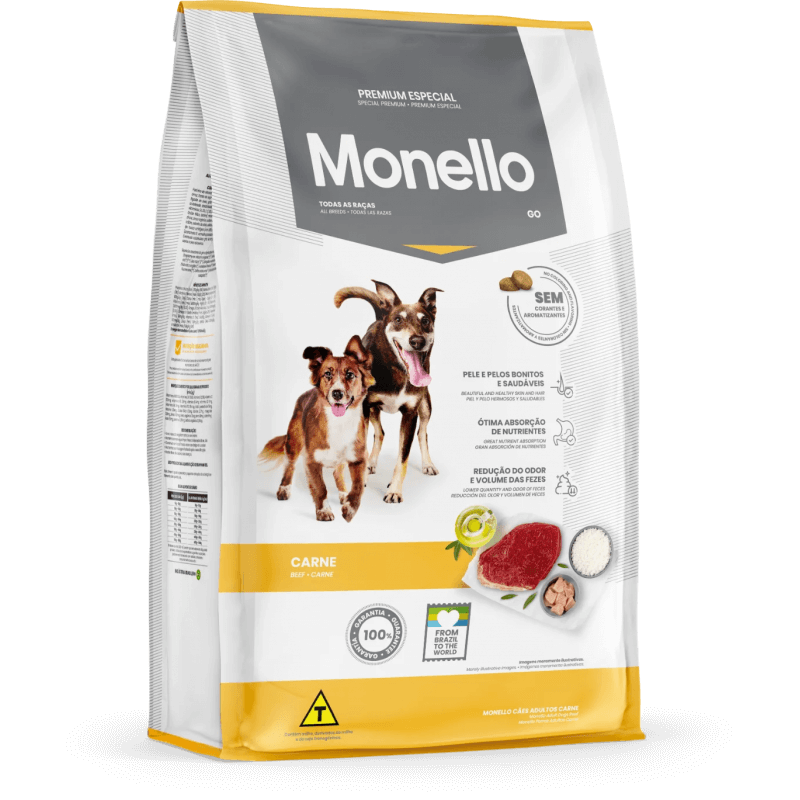 MONELLO Chien Adulte Viande 15 Kg
