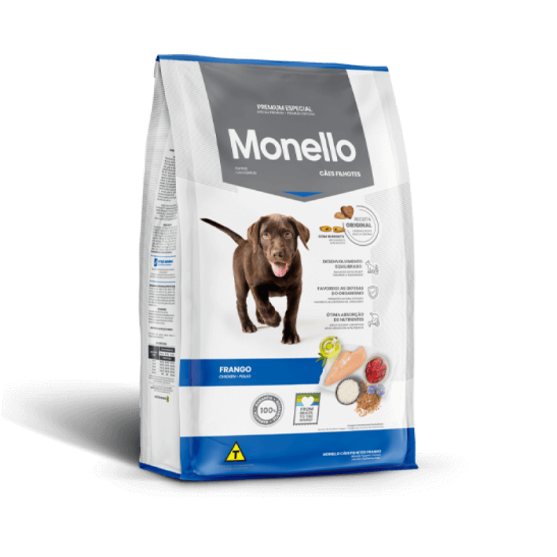 MONELLO Chiot Toute Race Poulet 15 Kg