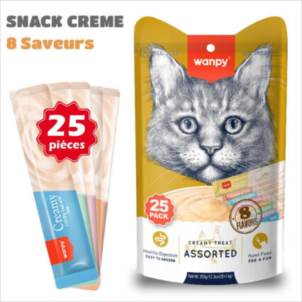Pack Wanpy Cat Treats Creamy Chicken (25 pièces 14 gm ) (Copie)
